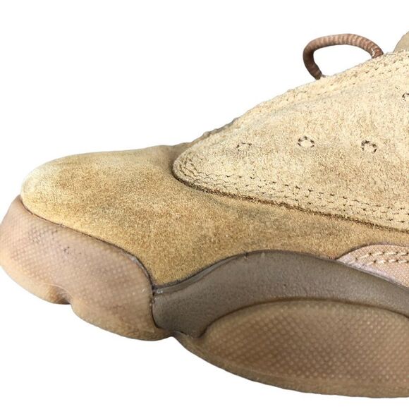 RARE 2017 Air Jordan 13 Retro Wheat Size 4 Brown Suede - Picture 7 of 16